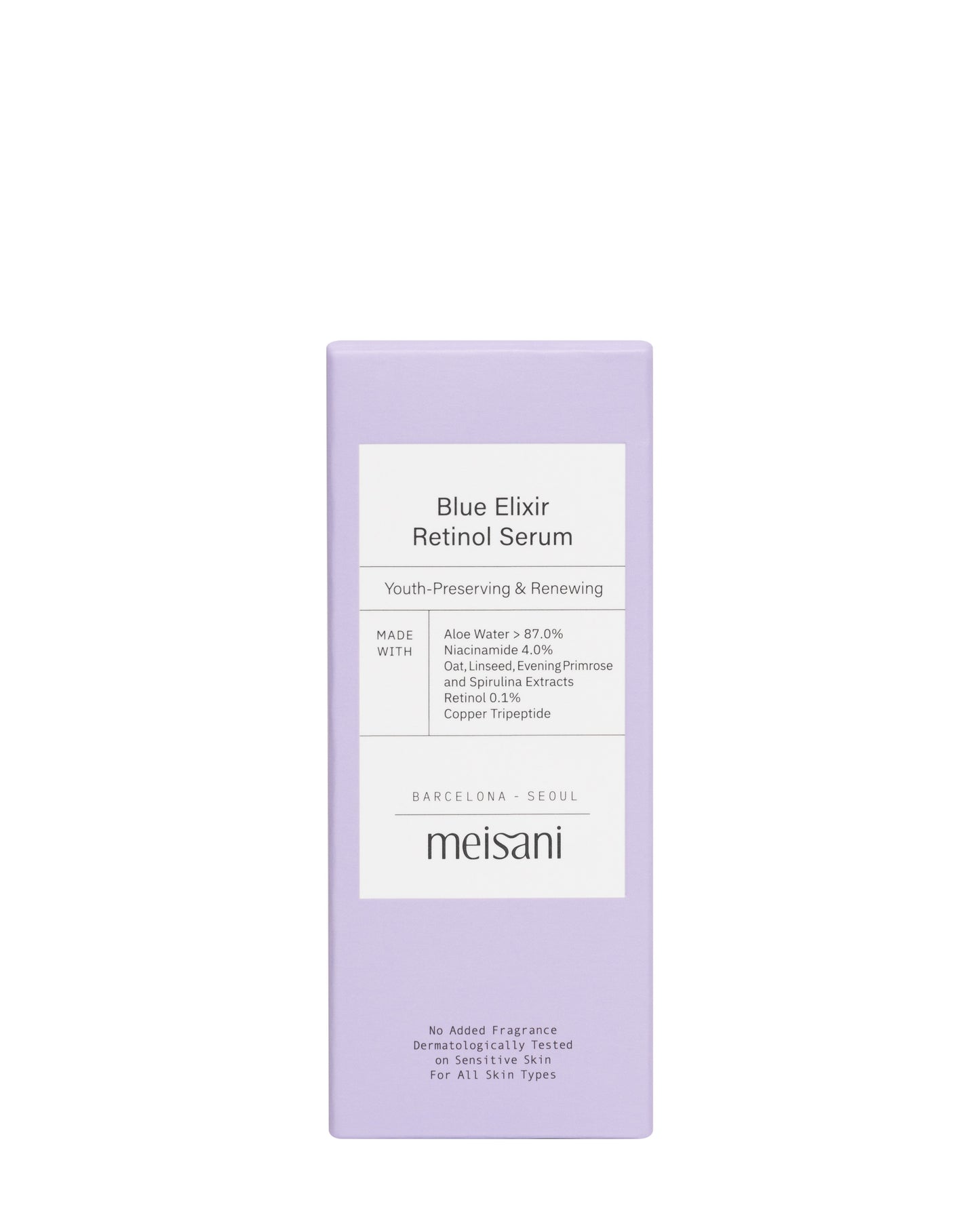 Meisani Blue Elixir Retinol Serum    (0,1 %)