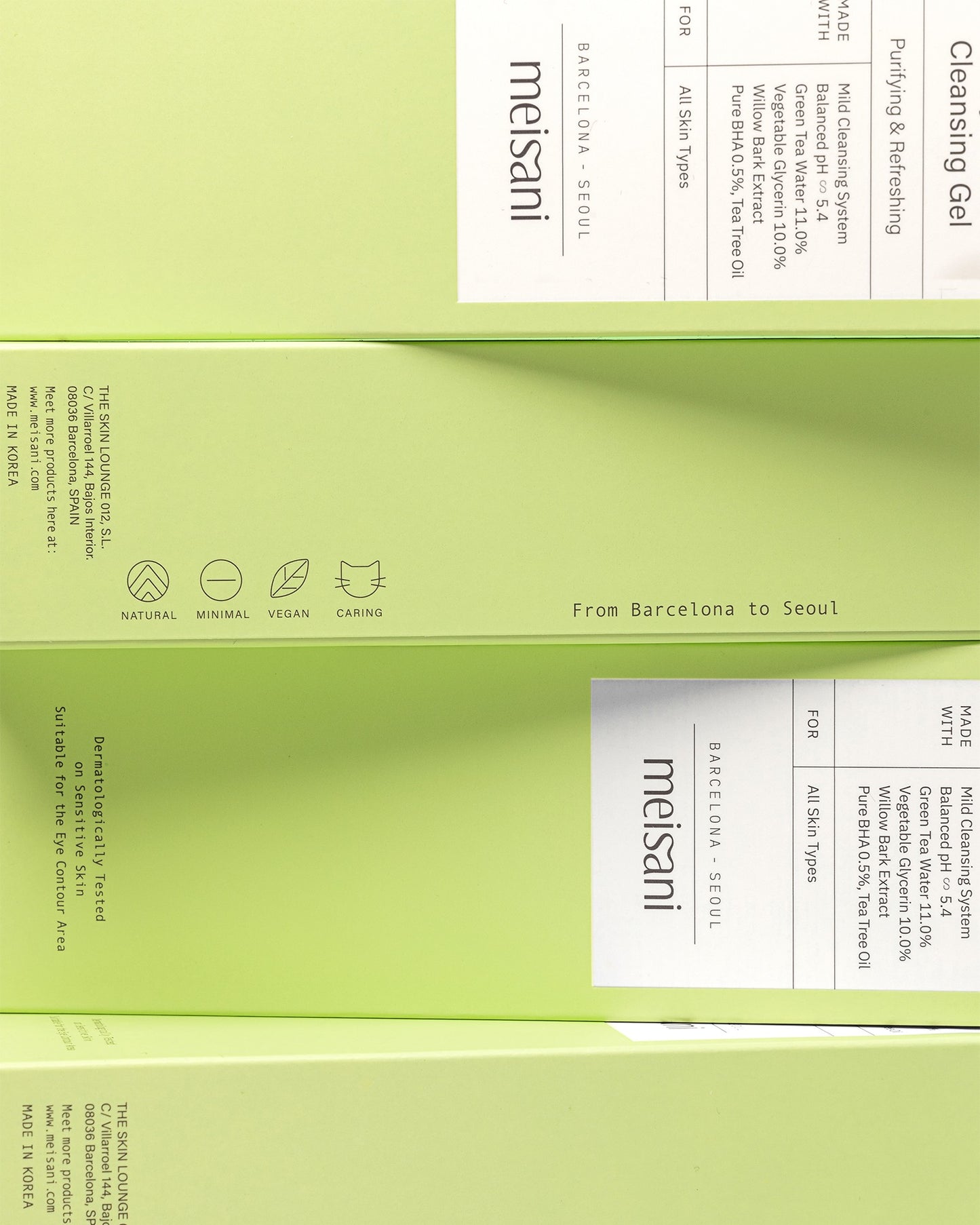 Meisani Puri Tea Salicylic Acid Cleansing Gel