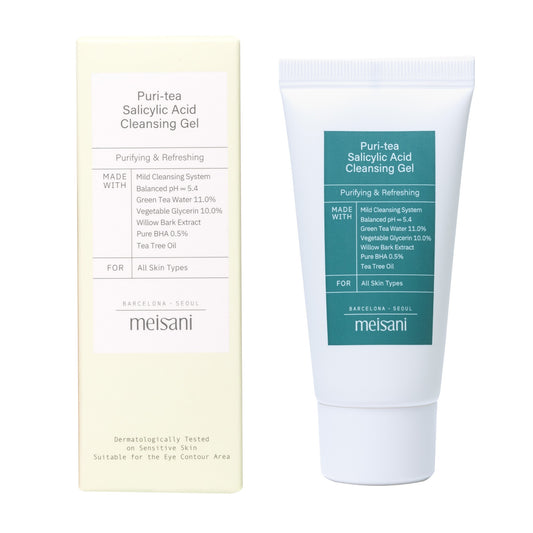 Meisani Puri-Tea Salicylic Cleansing Gel Reisegröße