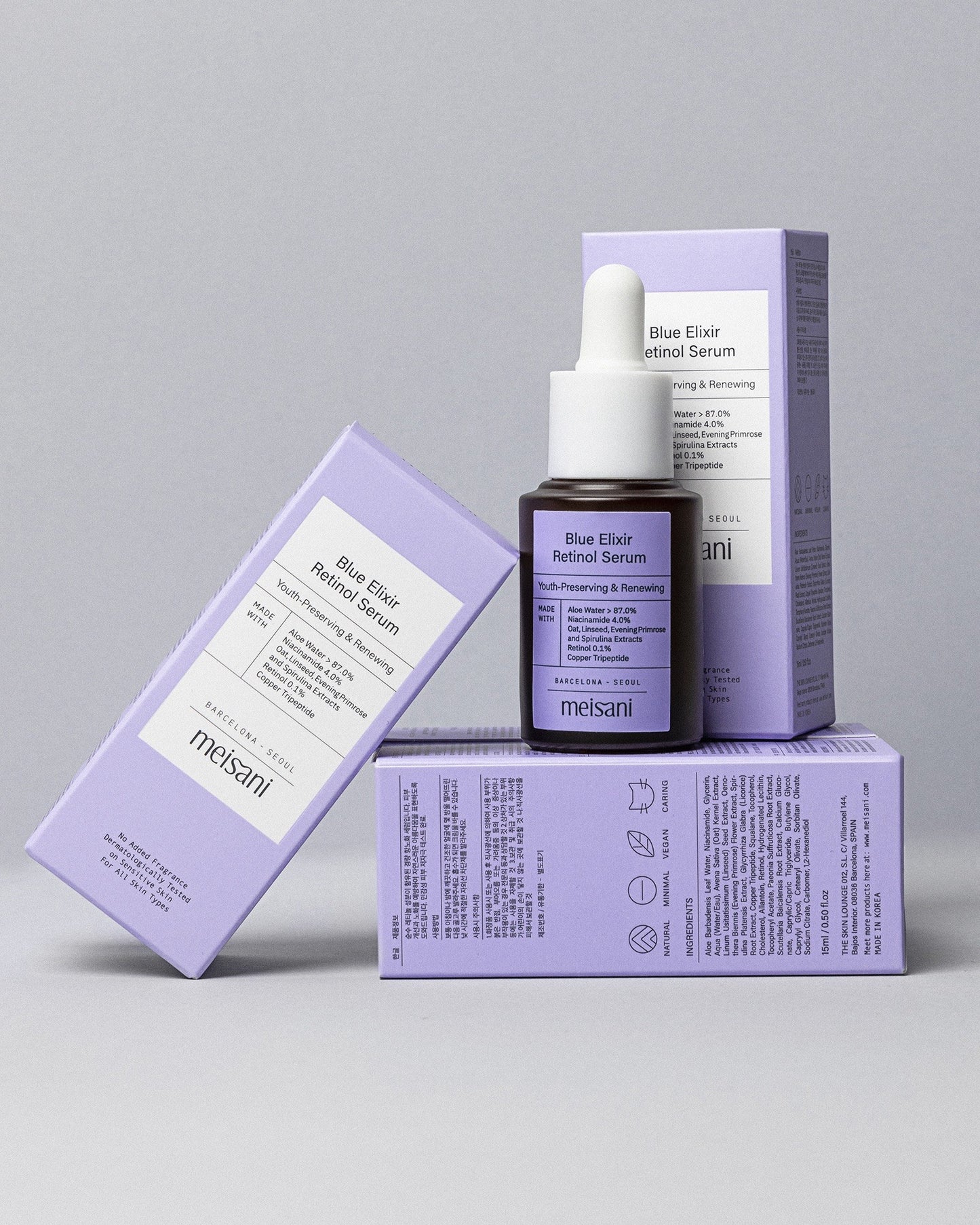 Meisani Blue Elixir Retinol Serum    (0,1 %)
